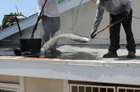 Old Leake flat roofing repair